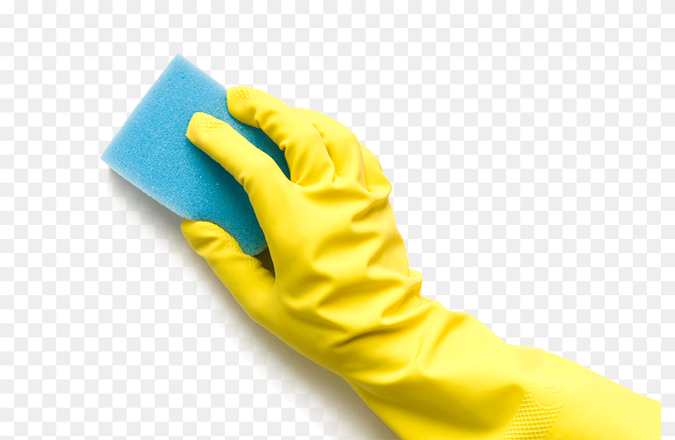 Sponge, Cleaning, Person, Clothing, Glove Png Image