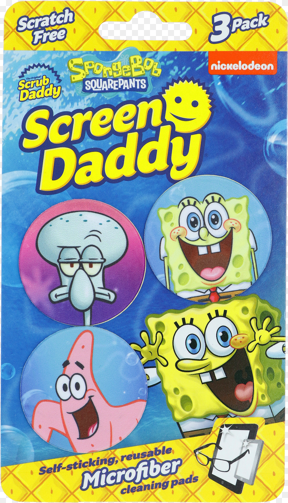 Sponge Bob Screen Daddy 3ct Spongebob Toys Free Png Download