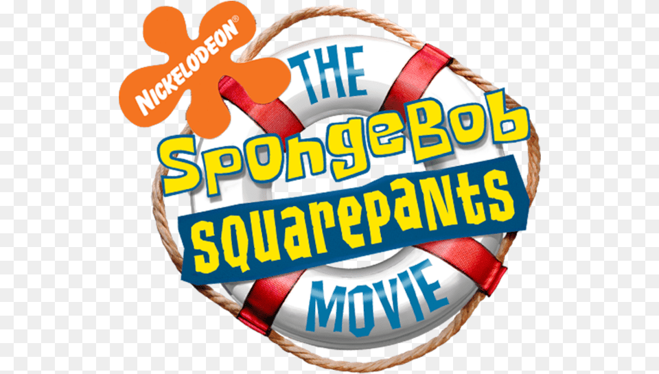 Sponge Bob Square Pants Clipart Spongebob Squarepants Movie Logo, Water, Dynamite, Life Buoy, Weapon Png Image