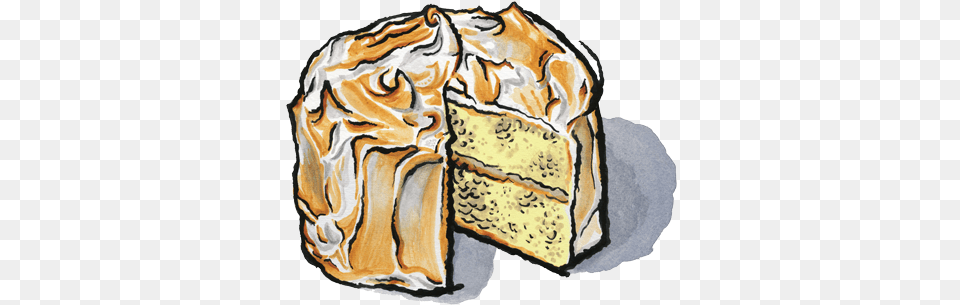 Sponge Cake Clipart Transparent Chiffon Cake Clipart, Dish, Food, Meal, Dessert Png Image
