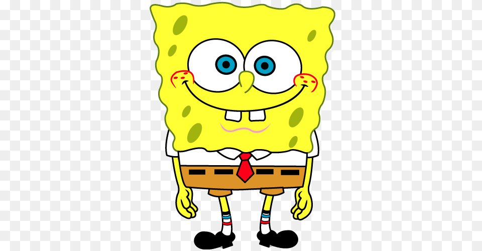 Sponge Things Clipart, Cartoon, Baby, Person Png Image