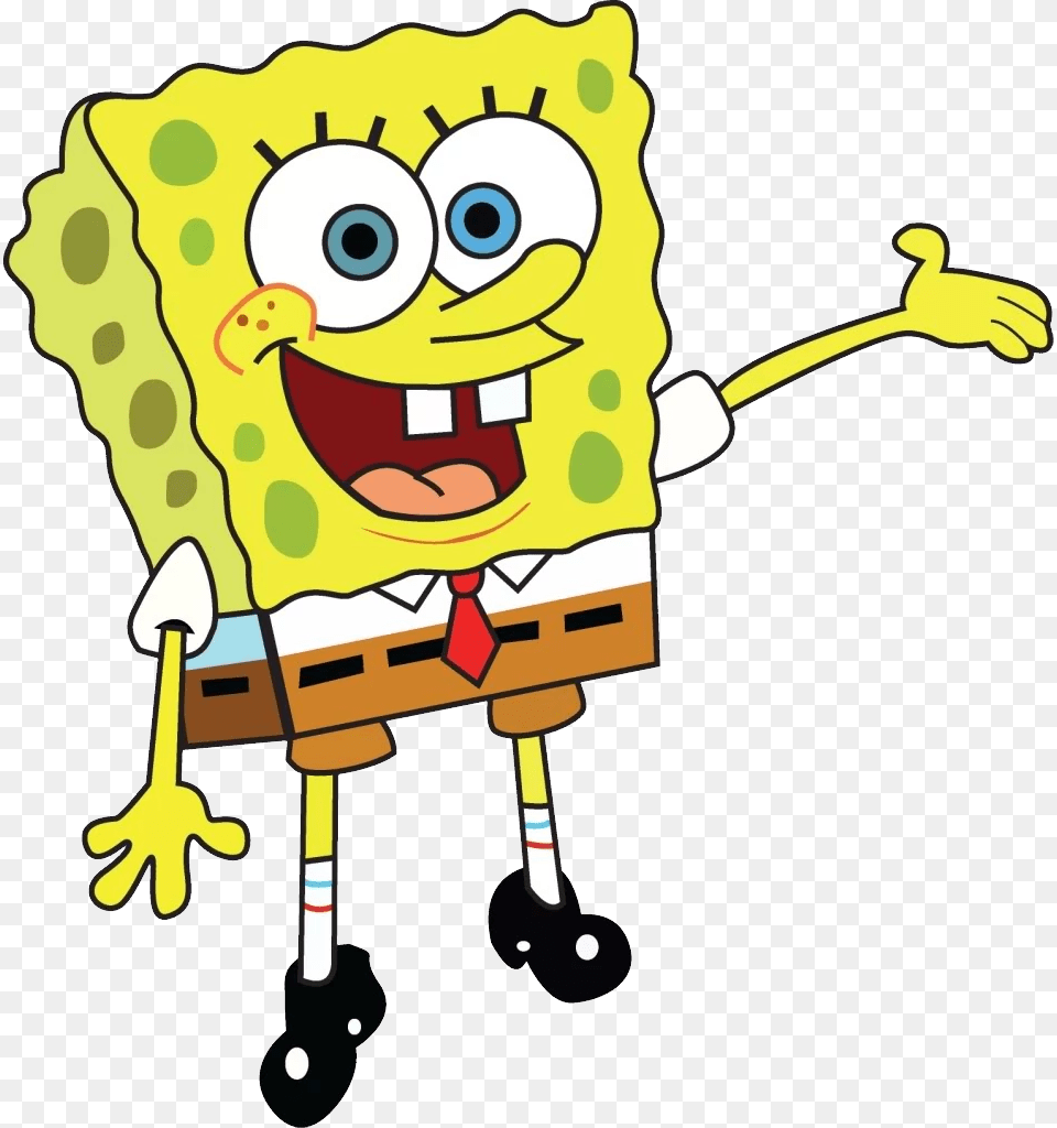 Spongebob, Cartoon, Nature, Outdoors, Snow Png