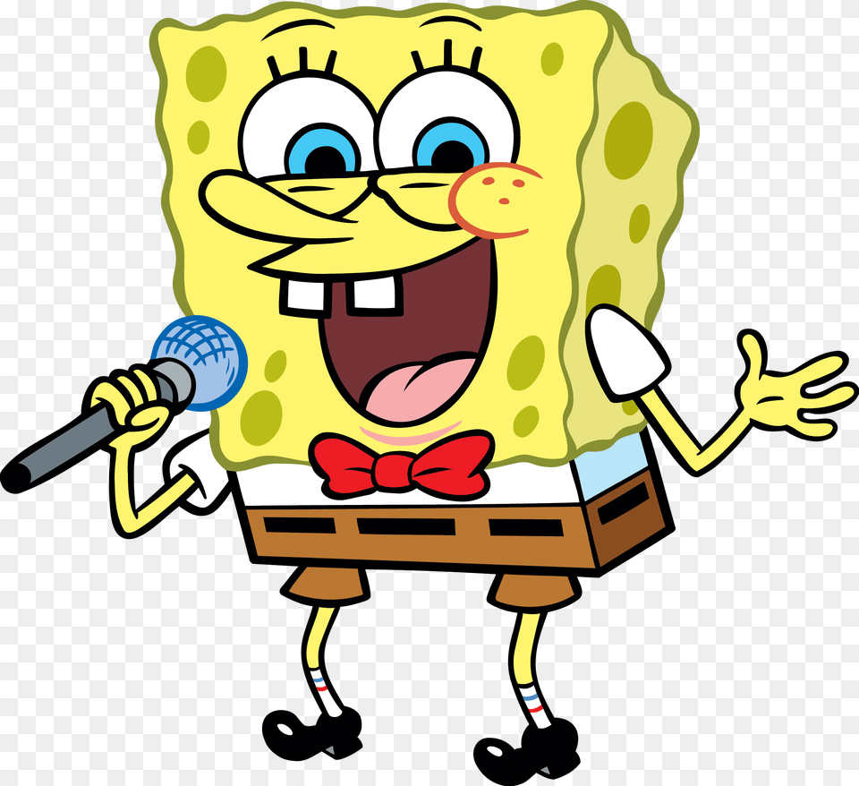 Spongebob, Cartoon, Face, Head, Person Png