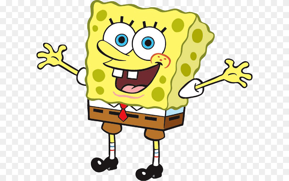 Spongebob, Cartoon, Animal, Dinosaur, Reptile Free Png Download