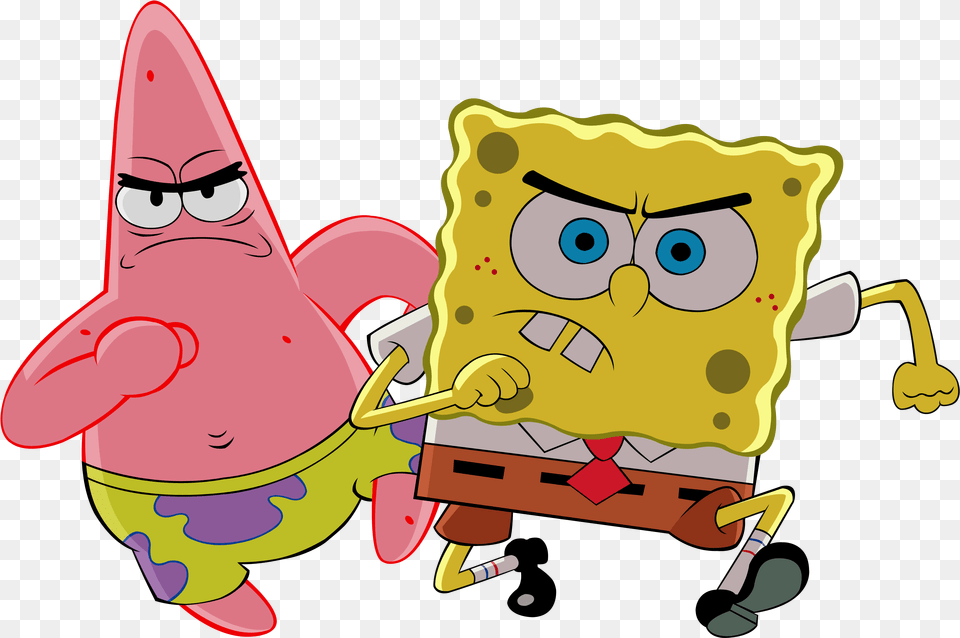 Spongebob And Patrick, Baby, Person, Animal, Bear Free Transparent Png