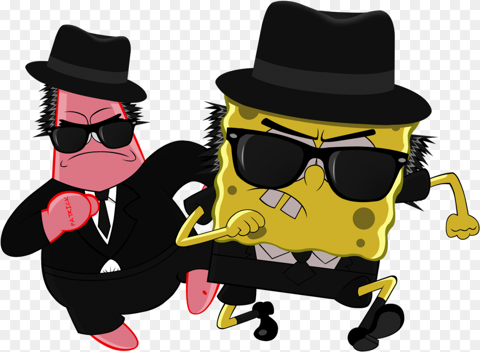 Spongebob And Patrick, Accessories, Clothing, Hat, Sunglasses Png