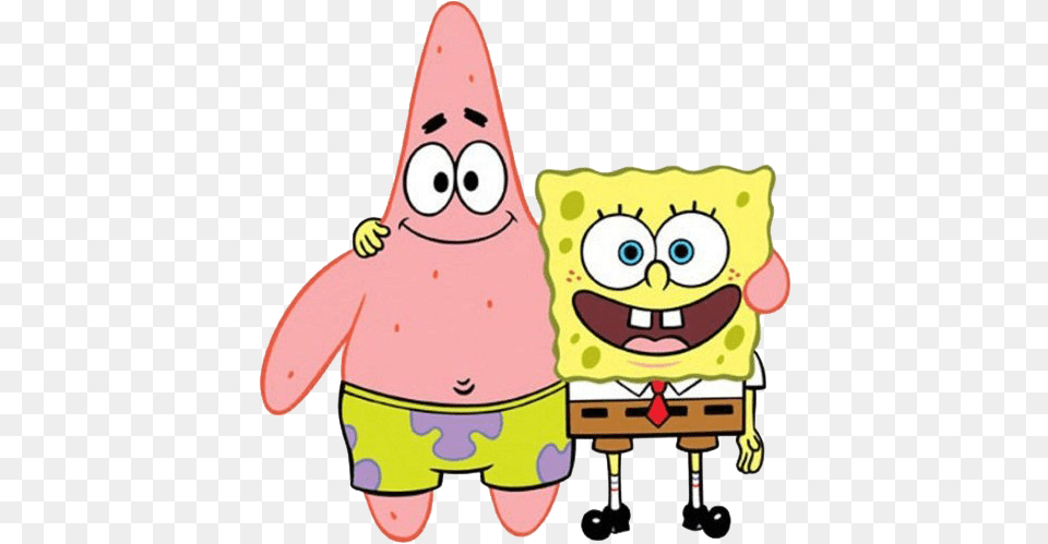 Spongebob And Patrick Heroes Png