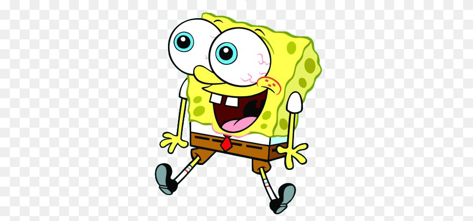 Spongebob Big Eyes, Cartoon Free Png Download