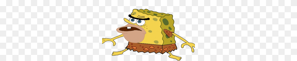 Spongebob Caveman Meme Image, Cartoon, Baby, Person Free Png