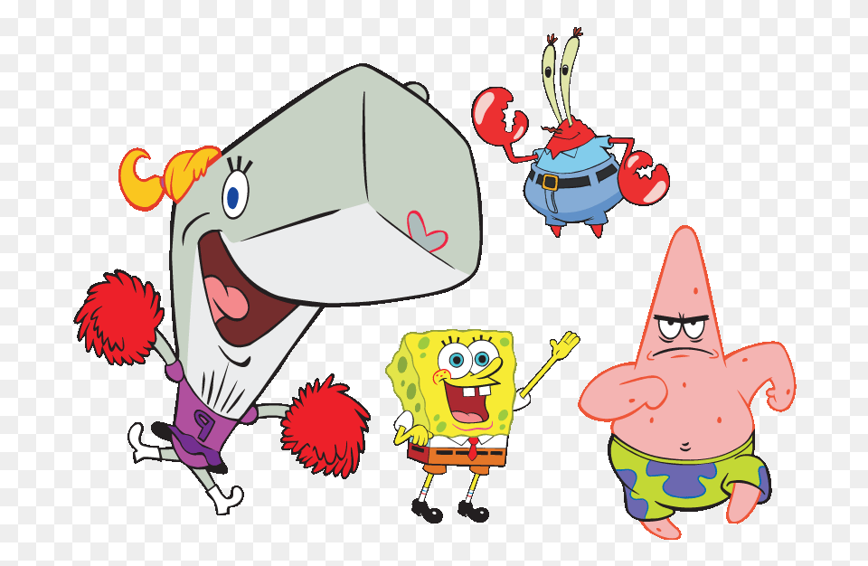 Spongebob Cliparts, Baby, Person, Cartoon, Animal Free Transparent Png
