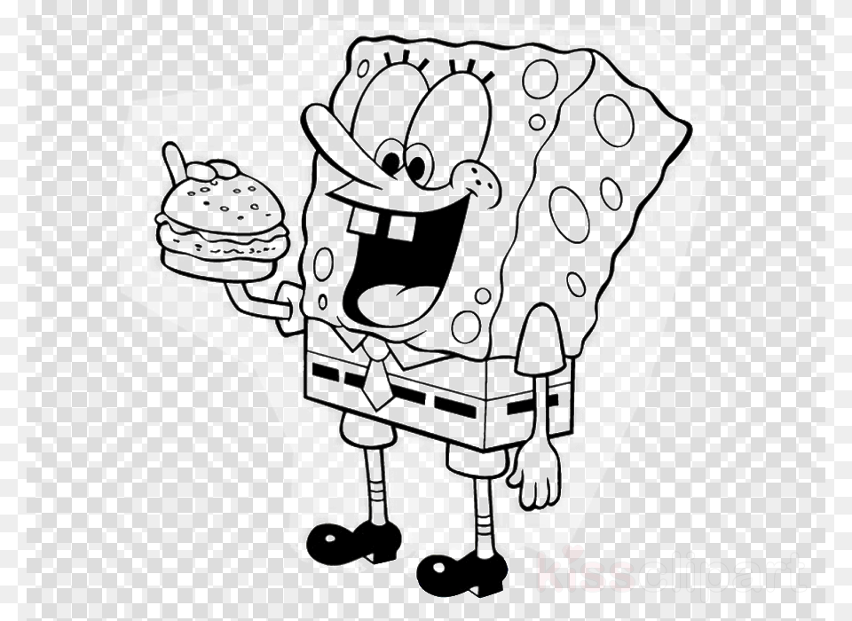 Spongebob Coloring Pages Clipart Patrick Star Colouring, Art, Pattern, Drawing Free Transparent Png