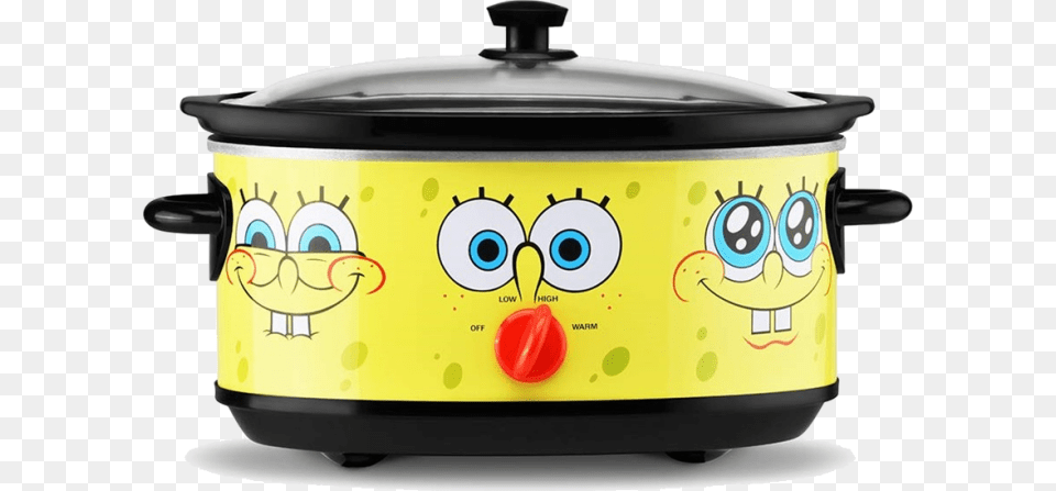 Spongebob Crockpot, Appliance, Cooker, Device, Electrical Device Free Transparent Png