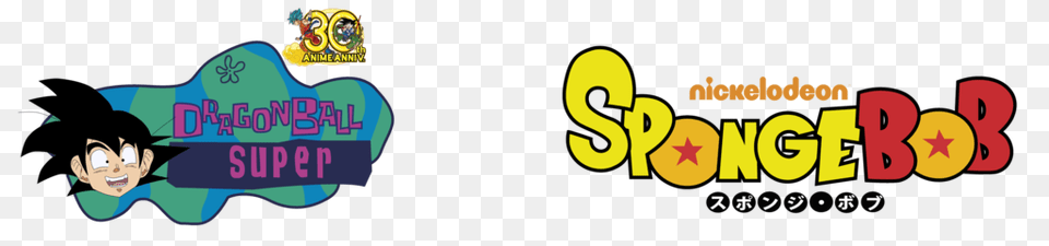 Spongebob Dragon Ball Super Logo Mixed, Face, Head, Person, Baby Free Png