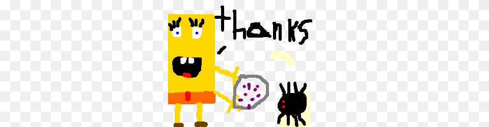Spongebob Eats A Krabby Patty, Animal, Invertebrate, Spider Free Transparent Png