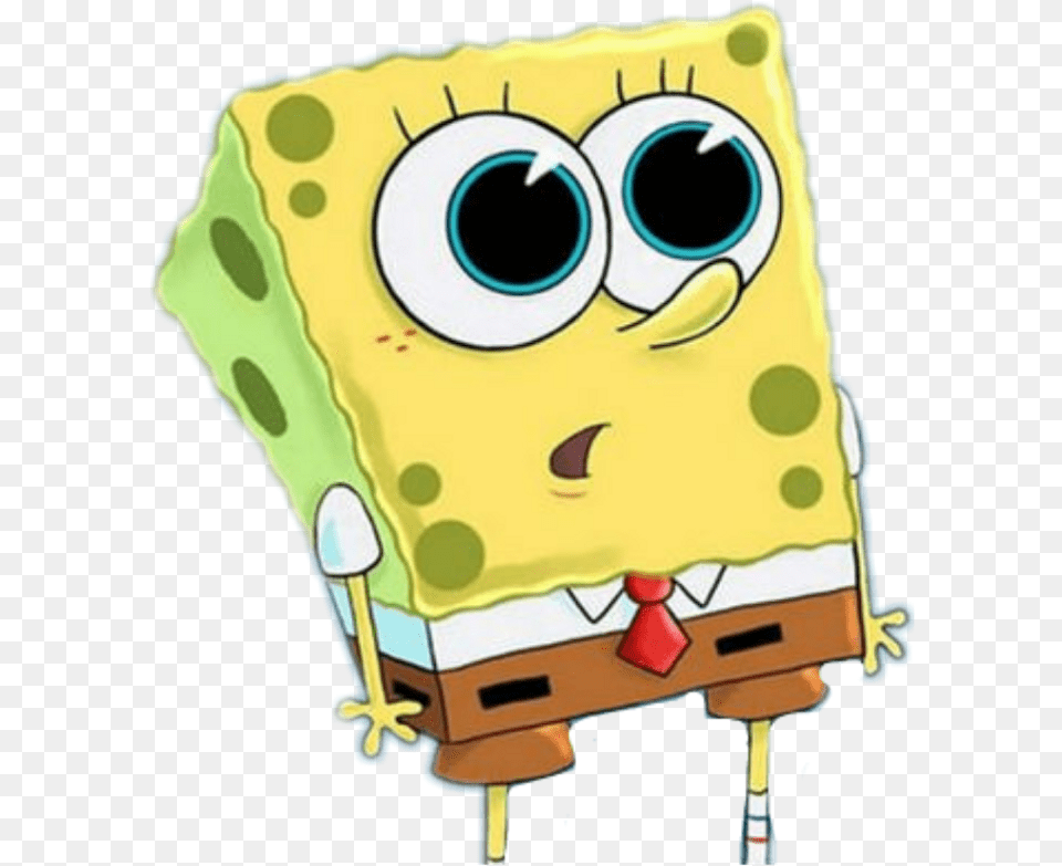 Spongebob Emoji Yellow Eyes Cartoon Nickeloden Spongebob, Animal, Bear, Mammal, Wildlife Png