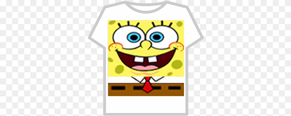 Spongebob Facepng Roblox Spongebob Squarepants Shirt Roblox, Clothing, T-shirt, Animal, Bird Png
