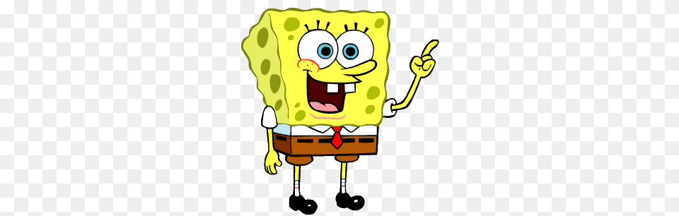 Spongebob Finger Up Transparent, Cartoon Png