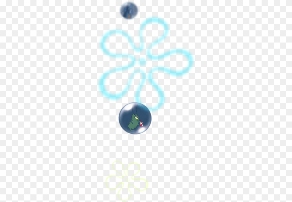 Spongebob Flower Clouds, Person, Face, Head, Rattle Png Image