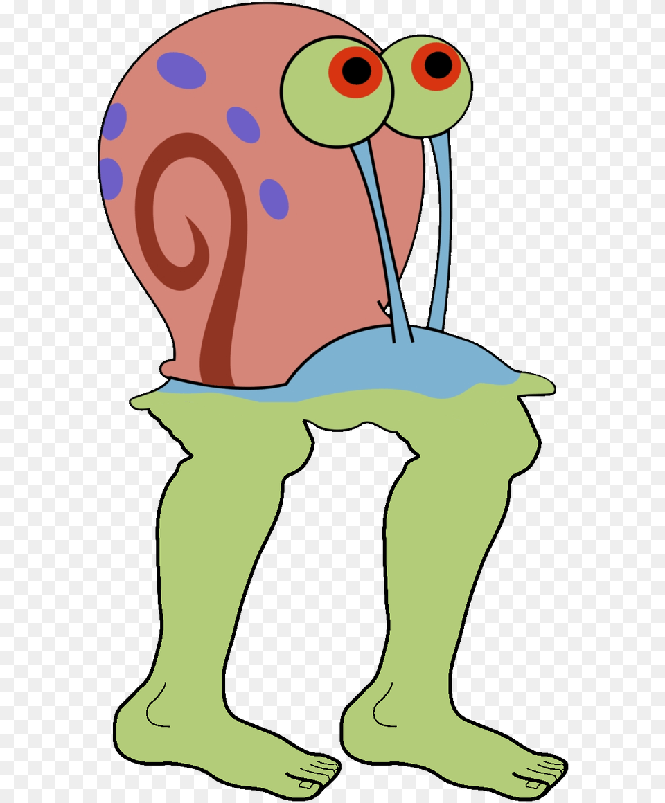 Spongebob Gary With Legs, Alien, Baby, Person Free Transparent Png