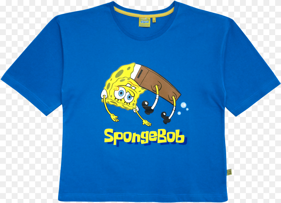 Spongebob Graphic T Shirt T Shirt, Clothing, T-shirt, Animal, Reptile Png