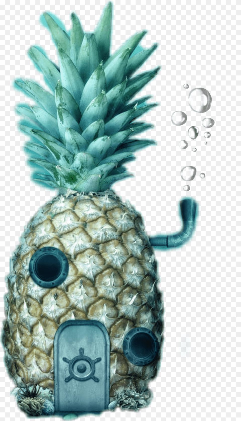 Spongebob House Pineapple Pineapple Realistic Pineapple Spongebob, Food, Fruit, Plant, Produce Free Png Download