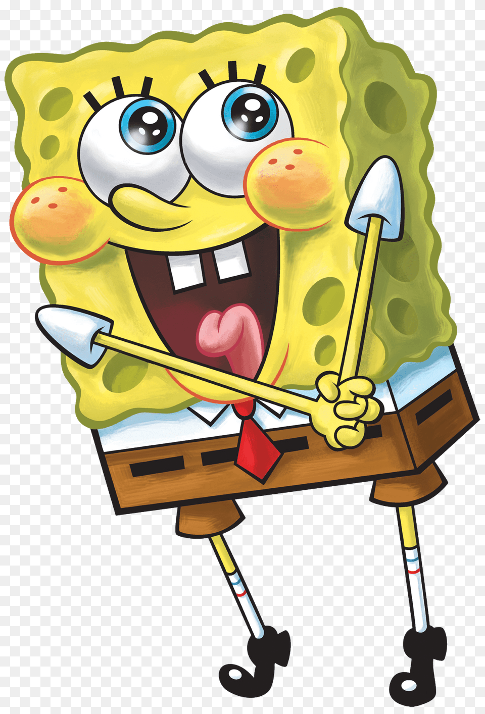 Spongebob In Love, Art, Painting, Cartoon, Device Free Png Download