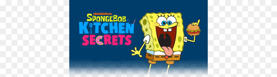 Spongebob Kitchen Secrets Spongebob Detectivepants In The Case Of The Lost Shell, Burger, Food, Cartoon, Animal Free Transparent Png