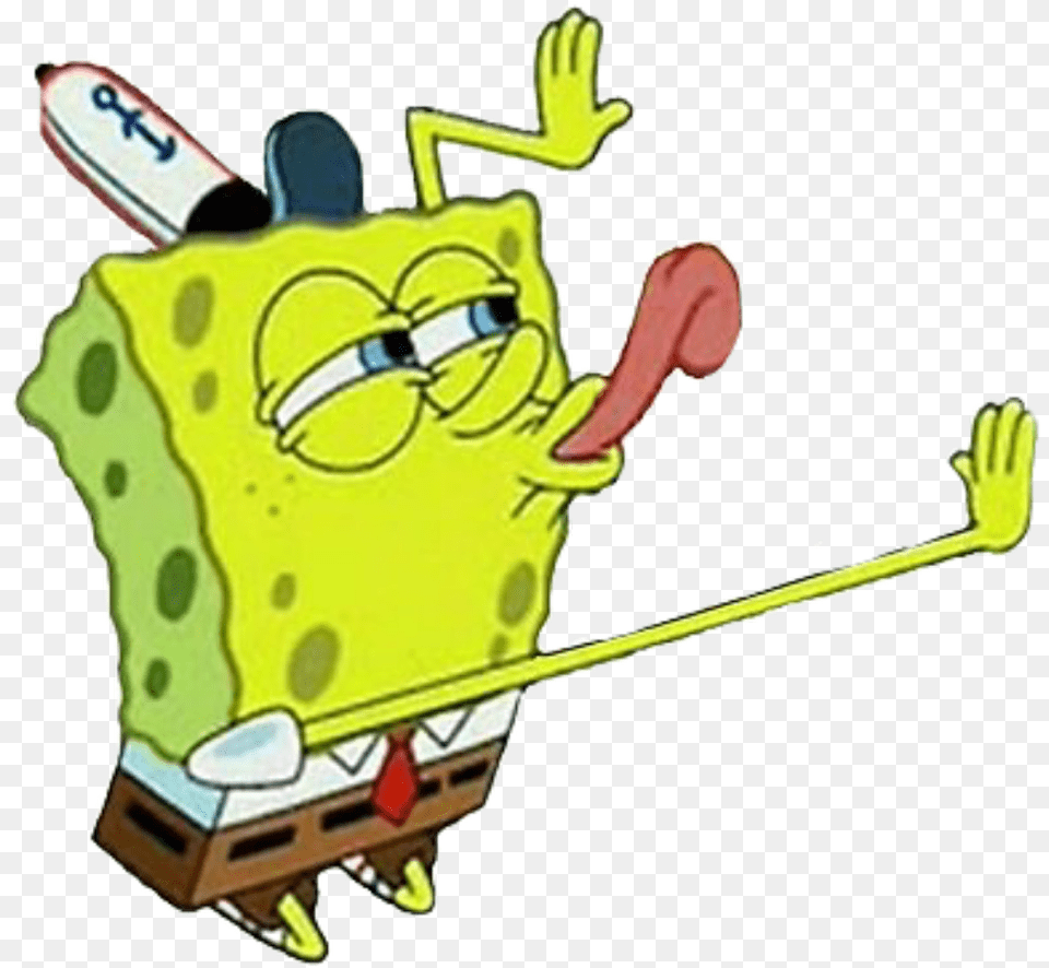 Spongebob Licking Meme Transparent Transparent Cartoons Spongebob Licking Meme Transparent Png