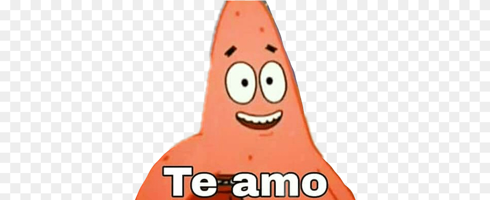 Spongebob Meme Momo Star Patricio Pink Amor Love Patrick I Love You, Food, Sweets, Nature, Outdoors Png
