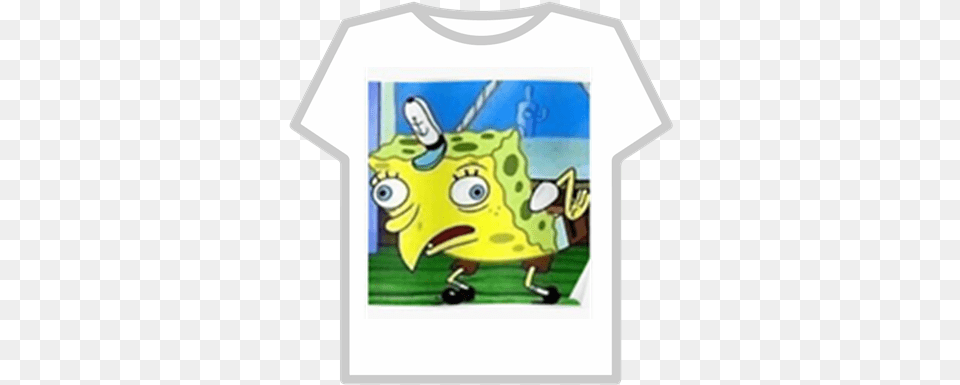 Spongebob Mocking Roblox Stalin And Hitler Non Aggression Pact, Clothing, T-shirt, Person Png