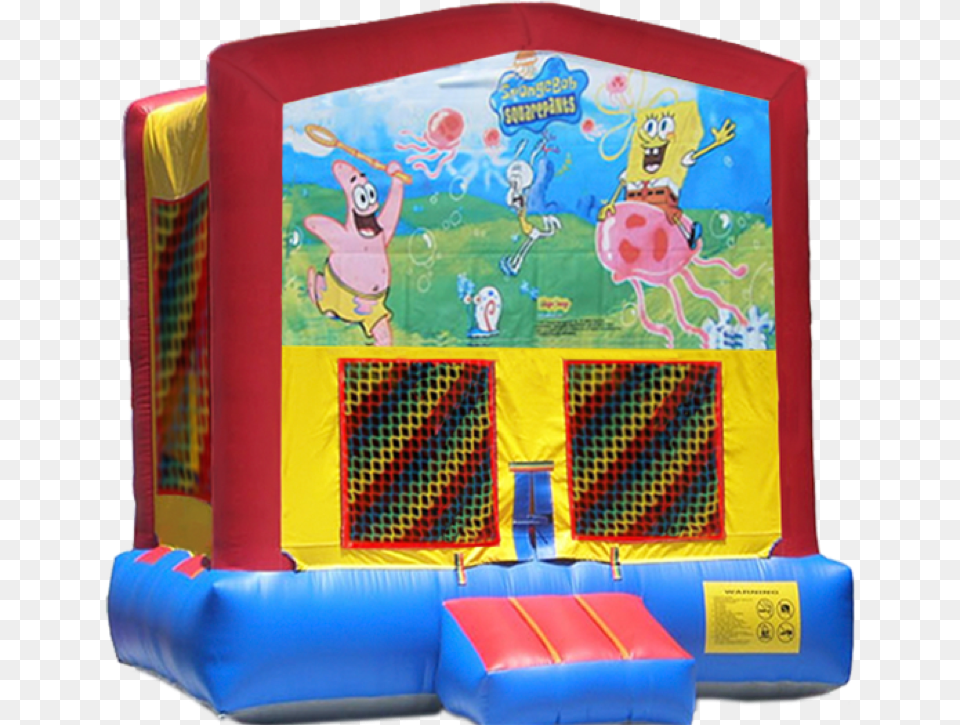 Spongebob Modular Bounce House Inflatable Castle, Play Area, Indoors Free Png