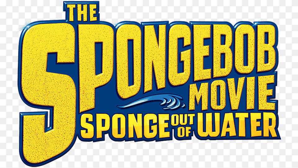 Spongebob Movie Sponge Out Of Water Logo Png Image