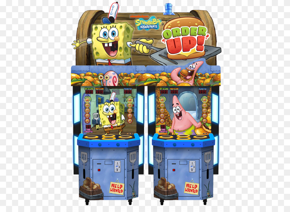 Spongebob Order Up Game, Mailbox, Arcade Game Machine Free Png