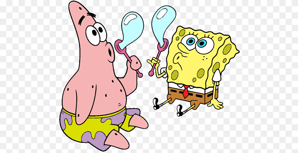 Spongebob Patrick And Squidward Spongebob Squarepants And Patrick Star, Cartoon, Animal, Bird Png Image