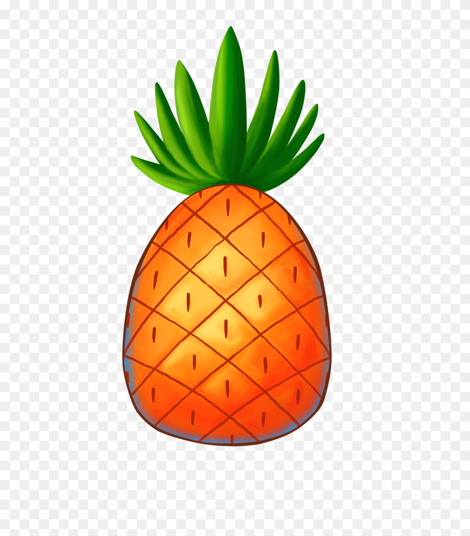 Spongebob Pineapple, Food, Fruit, Plant, Produce Free Png Download