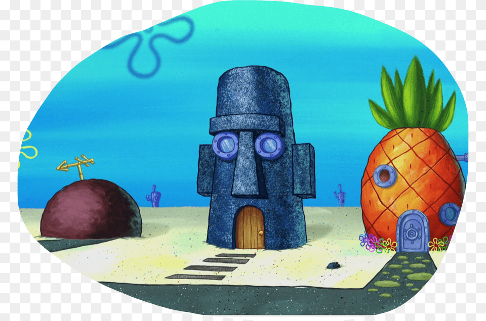 Spongebob Pineapple Freetoedit, Person, Plant Png