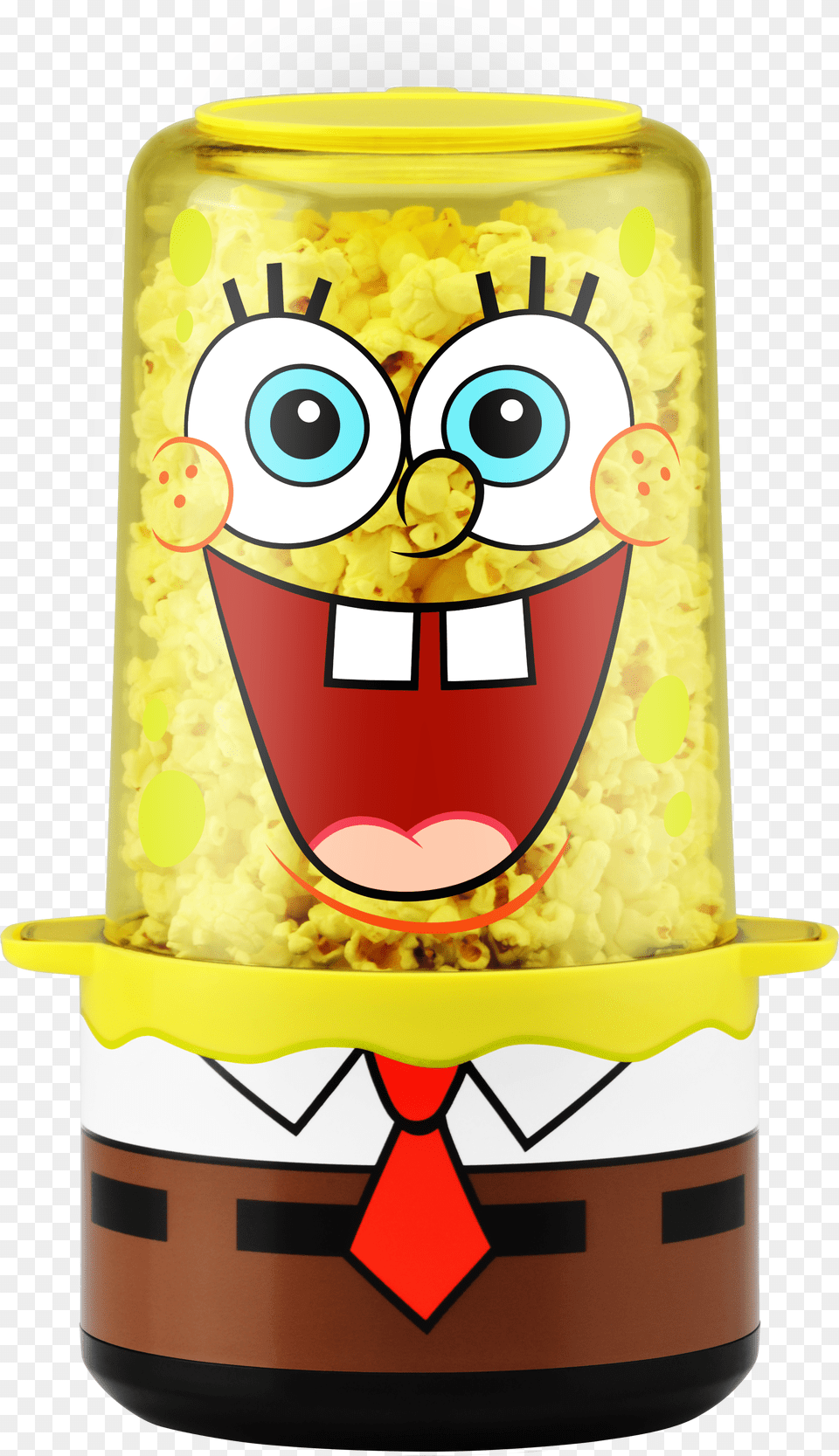 Spongebob Popcorn Maker, Birthday Cake, Cake, Cream, Dessert Free Png Download