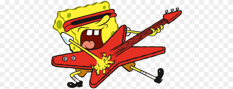 Spongebob Rock N Roll Transparent, Dynamite, Weapon Png