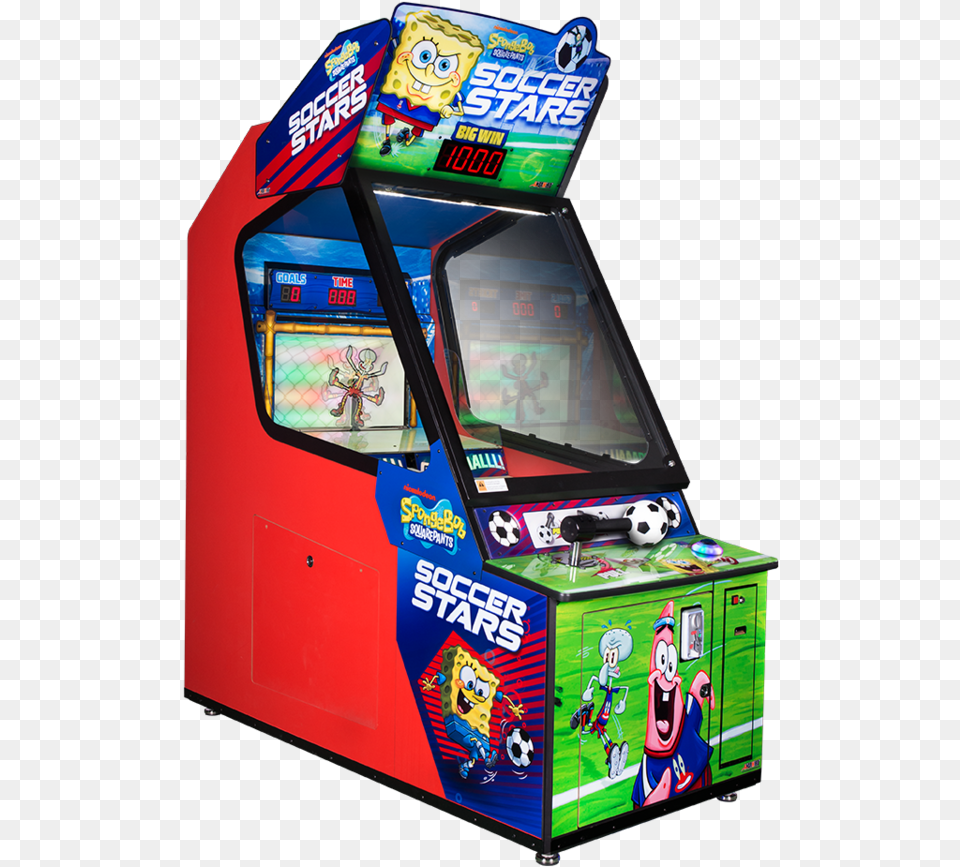 Spongebob Soccer Star Game, Arcade Game Machine, Person, Baby Png