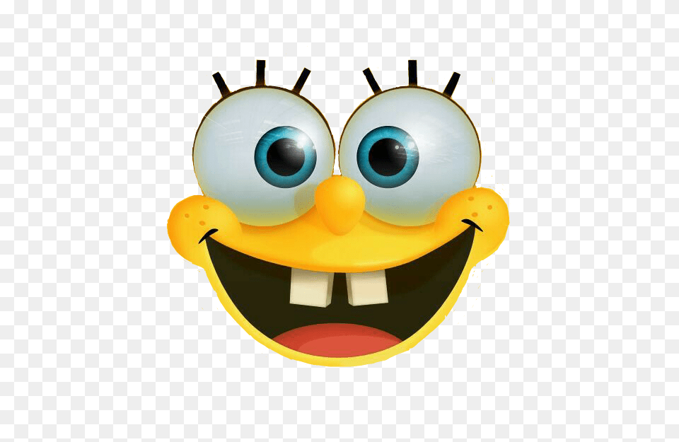 Spongebob Sponge Bob Selfie Yellow Stickers Eyes Fteey Png Image