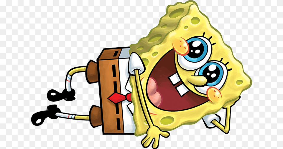 Spongebob Spongebob Squarepants, Device, Grass, Lawn, Lawn Mower Free Png