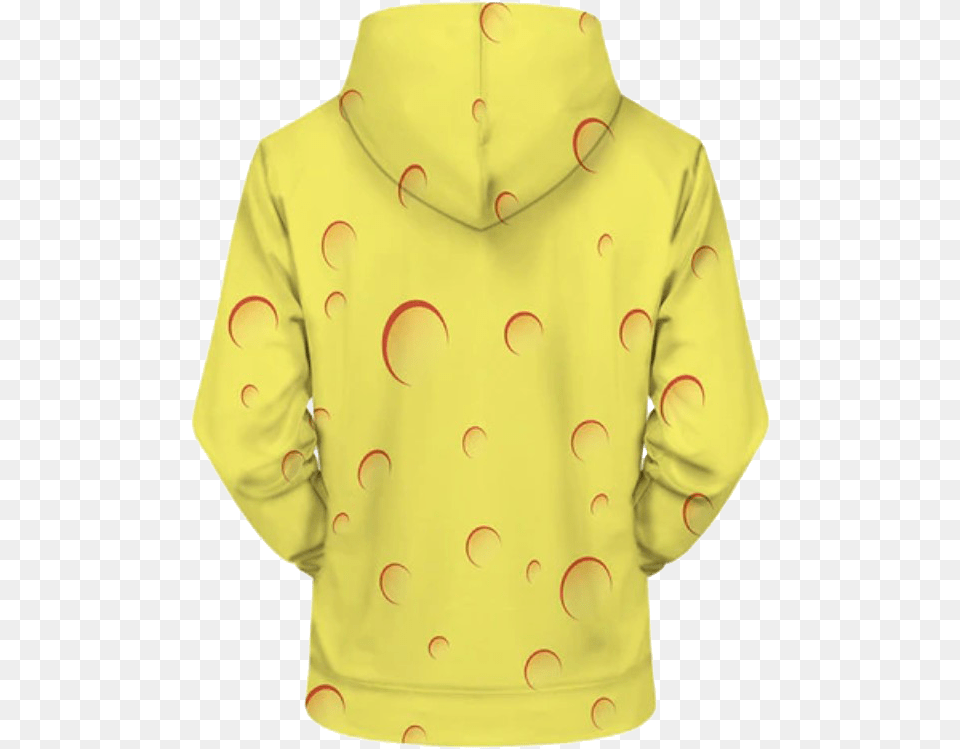 Spongebob Squarepants 3d Hoodie Hoodie, Clothing, Coat, Knitwear, Sweater Png