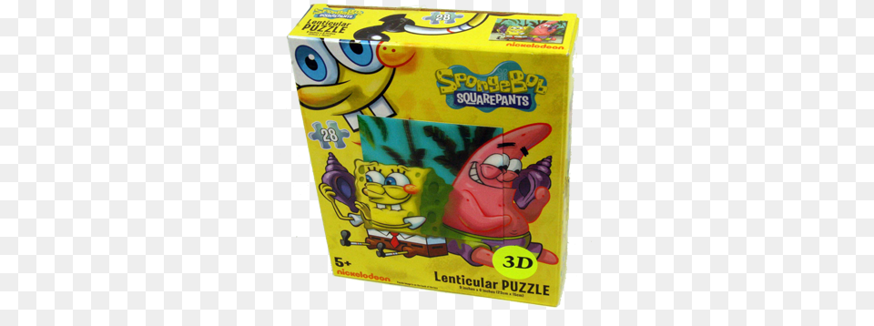 Spongebob Squarepants 3d Puzzle Animal Figure Free Png