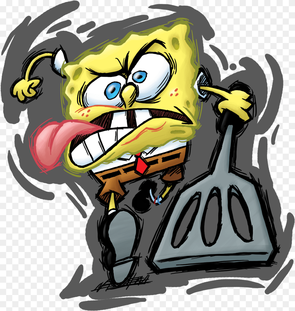 Spongebob Squarepants Animasi Spongebob Keren, Cleaning, Person, Baby, Face Free Transparent Png