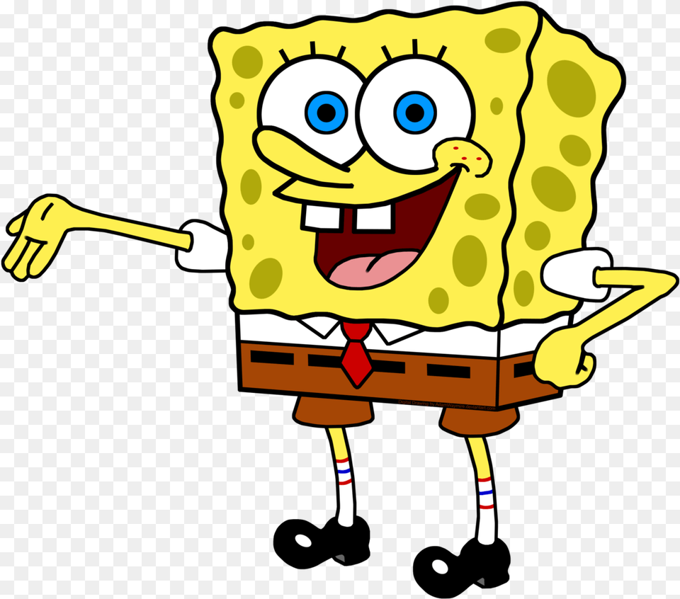 Spongebob Squarepants By, Cartoon, Animal, Bear, Mammal Png