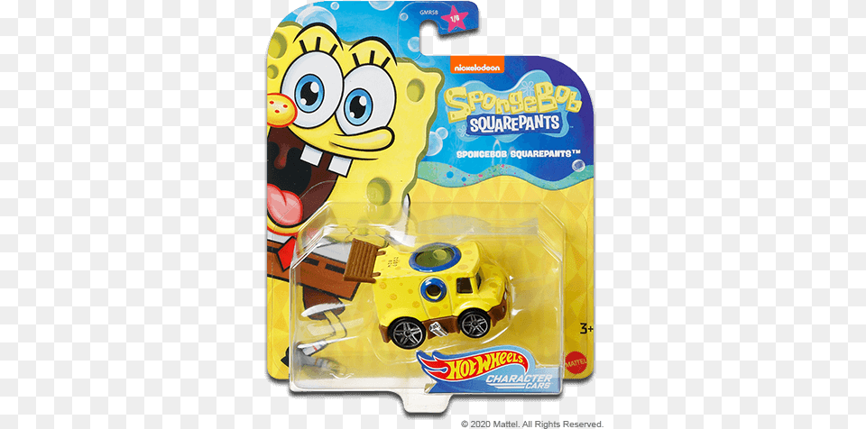 Spongebob Squarepants Character Cars News Mattel Hot Hot Wheels Spongebob Squarepants, Car, Transportation, Vehicle Png
