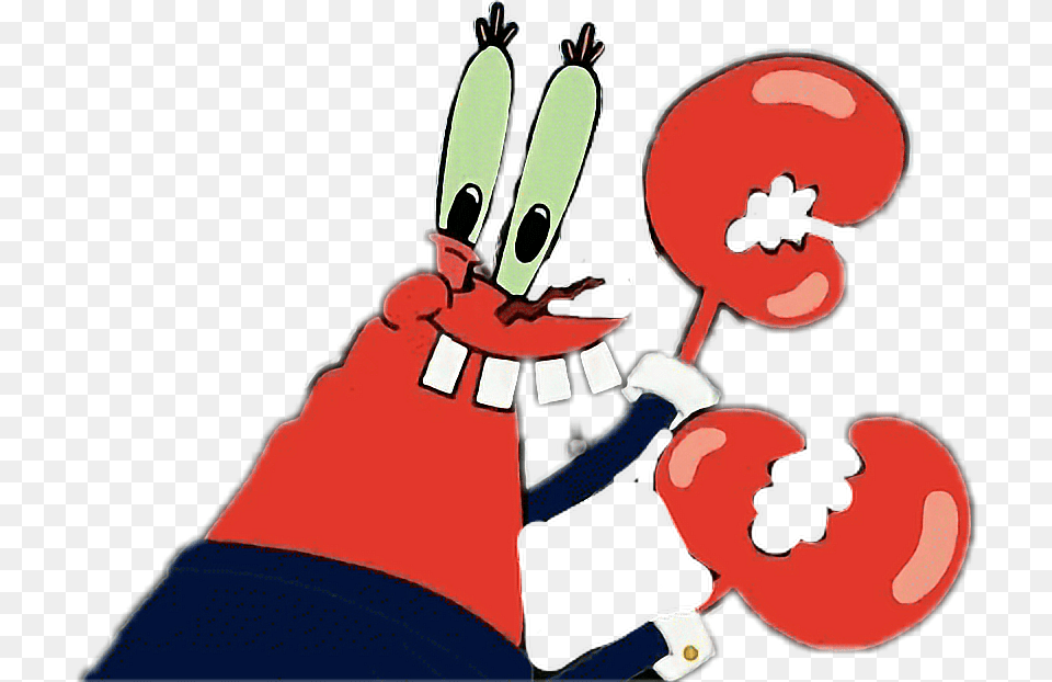 Spongebob Squarepants Clipart Download Mr Krabs Meme, Clothing, Glove, Baby, Person Png Image