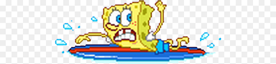 Spongebob Squarepants Emoticons Sticker Gif Clip Art, Transportation, Vehicle, Watercraft Png