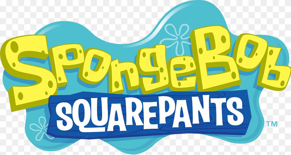 Spongebob Squarepants Logo, Bulldozer, Machine, Text Png