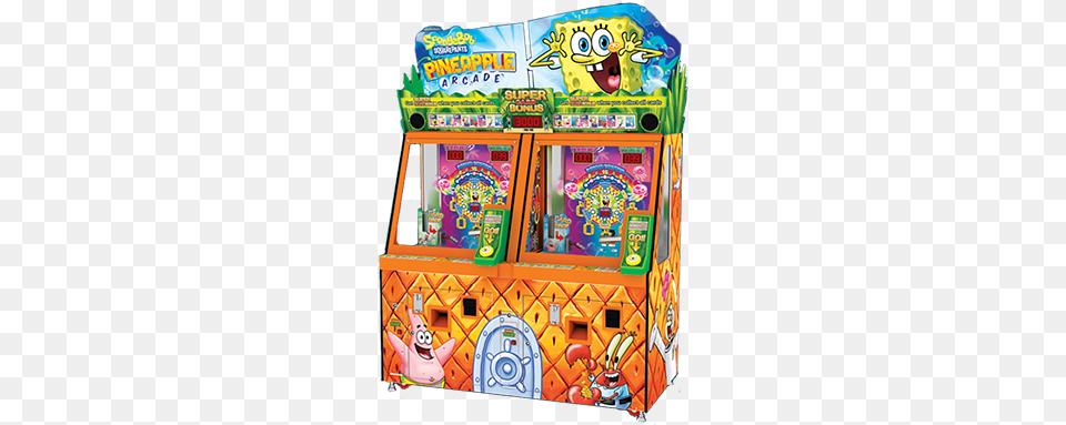 Spongebob Squarepants Pineapple Redemption Arcade Game, Arcade Game Machine Free Png Download